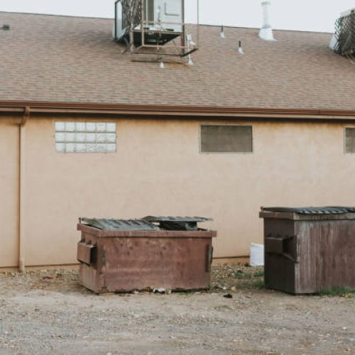 moveable waste bin for putting garbage inside of.